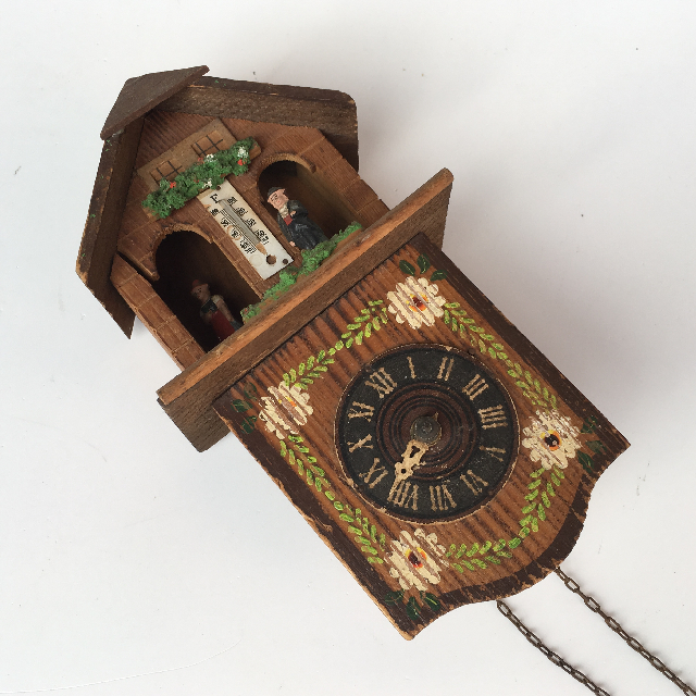 CLOCK, Wall Mount - Small German Cuckoo